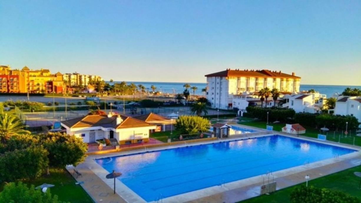 Apto. Urbanizacion Laguna Beach, 1ª Linea De Playa Торокс Екстериор снимка